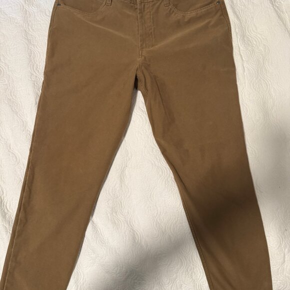 Lululemon Mens 34x32 ABC Pant Slim Utilitech Abrasion Resistant LM5AQ6S Allspice - Picture 4 of 4